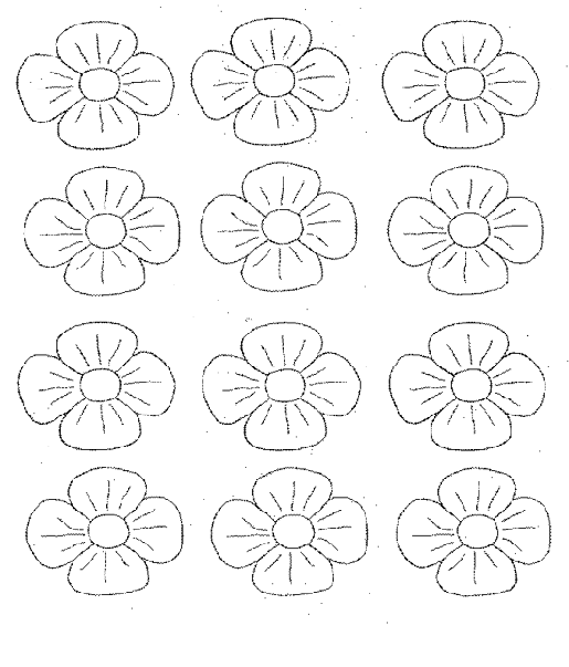 Mod&egrave;les de coquelicots