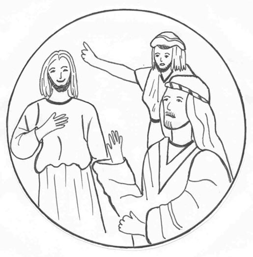 Mod&egrave;le d'un cercle-image pour raconter l'histoire