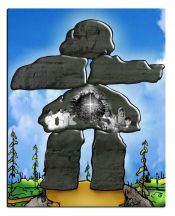 Inukshuk &ndash; Corps &ndash; Couleurs
