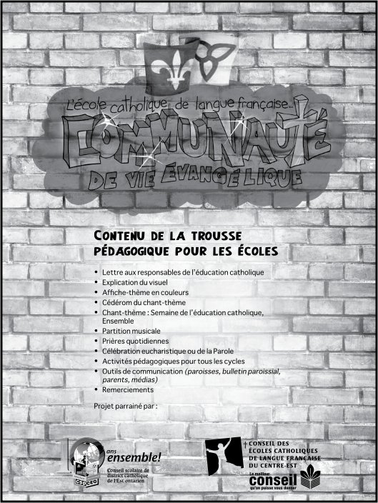 Contenu de la trousse
