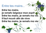 Entre tes mains